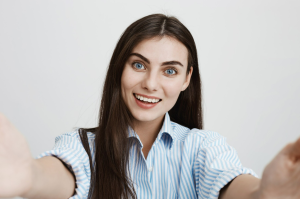 Девушка из соц сетей